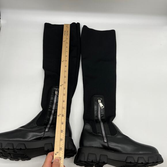 Women's Over The Knee Platform Thigh High Boots Round Toe Size 8US /39CN - Picture 10 of 15